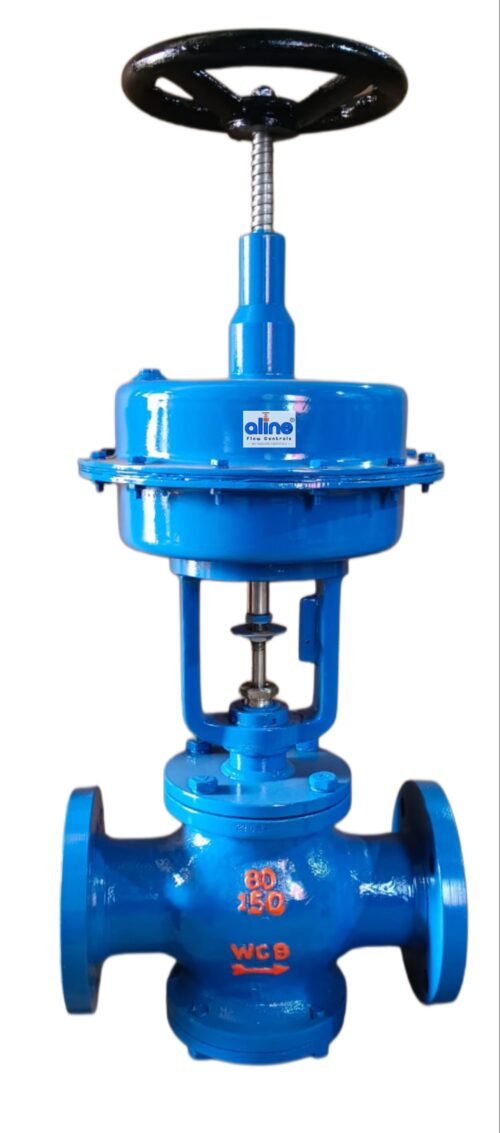 PNEUMATIC GLOBE TYPE CONTROL VALVE