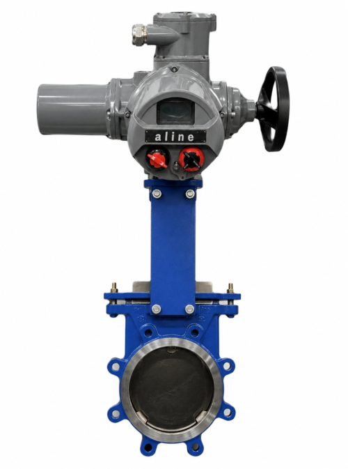 Motorized Knife Edge Gate Valve